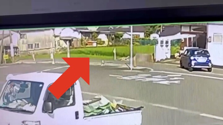 Fault Rupture Caught on CCTV During M7.1 Japan Earthquake 🇯🇵