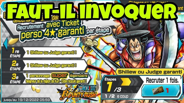 ODEN 950 DIAMANTS MIRACLE OU ARNAQUE ??? One Piece Bounty Rush // Opbr FR