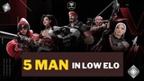 5 Man in Low Elo Random Clips