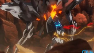 Mikazuki Augus Barbatos VS Mobile Armor #Anime