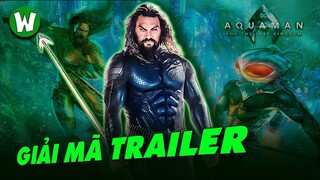 Giải Mã Trailer Aquaman 2 | Cây Đinh Ba Đen, Con Trai Aquaman & Mera