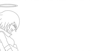 [ Arknights / Handwritten Animation] Exusiai requests to go to war... Forget it, let's have an apple