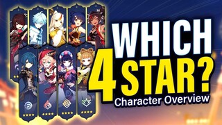 Which FREE LIYUE 4-STAR to CHOOSE? Lantern Rite Characters Review & Discussion | Genshin Impact 3.4