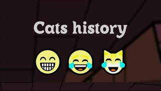 Cats History 🐈😻🐱‍👤 || Kashyap Cuts.......... #pets #indian #shortsvideos #animation #funny #cart