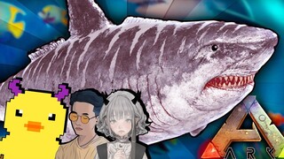 Cùng đồng bọn SĂN CÁ MẬP KHỔNG LỒ MEGALODON trong ARK (w/ GNDTT, Duy Lê) | NDCG