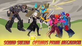 MOBILE LEGENDS ANIMATION | SQUAD SULTAN VS OPTIMUS PRIME MEGATRON