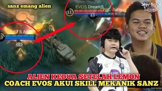 SAINGAN LEMON || Akui Skill Mekanik ONIC Sanz, Coach EVOS: Itu Bukan Manusia!