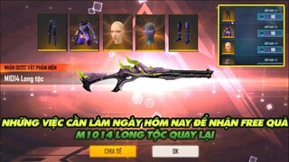 Free Fire| Những việc cần làm trong ngày sự kiện moco để nhận Free quà -M1014 long tộc đã quay lại !