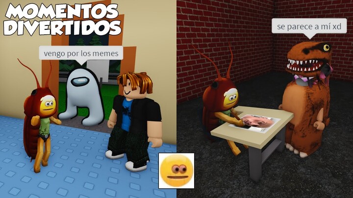 HACIENDO MEMES EN TU SÓTANO MOMENTOS DIVERTIDOS (ROBLOX)