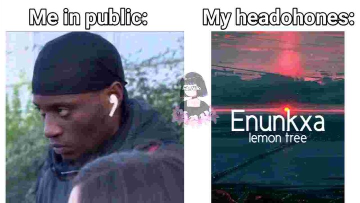 When I hear music in public🎧🎶