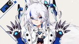 Live2D model display Want to raise a sci-fi cyber Samoyed!