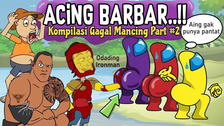 Bikin BENGEK  Semua KUMPUL AMONG US, Odading MANG OLEH, The Rock.. Jadi BARBAR!!