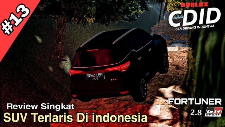 Review Singkat SUV terlaris & Terkencang // Car Driving Indonesia (Roblox) #13