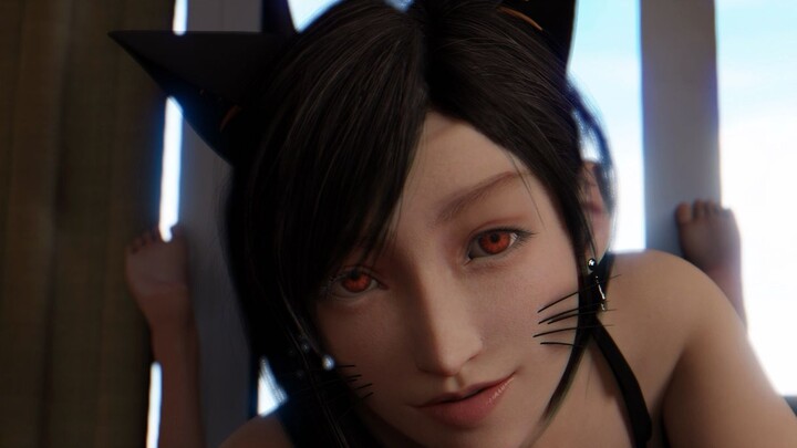 Tifa turns into a kitten and wants to drink milk, what should I do?