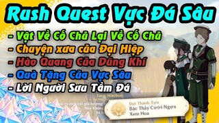 Rush Quest 2.6 gặp Nhiệm vụ cực Dark ở Vực Đá Sâu | Tổng hợp Nhiệm Vụ The Chasm Genshin Impact