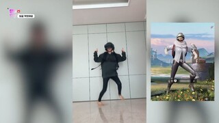 收获了真人版绝地求生道具的金泰妍又开始沙雕了哈哈哈！这次居然解锁了新的舞蹈动作