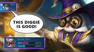 Diggie's Dealing The Most Damage in The Team | Mobile Legends