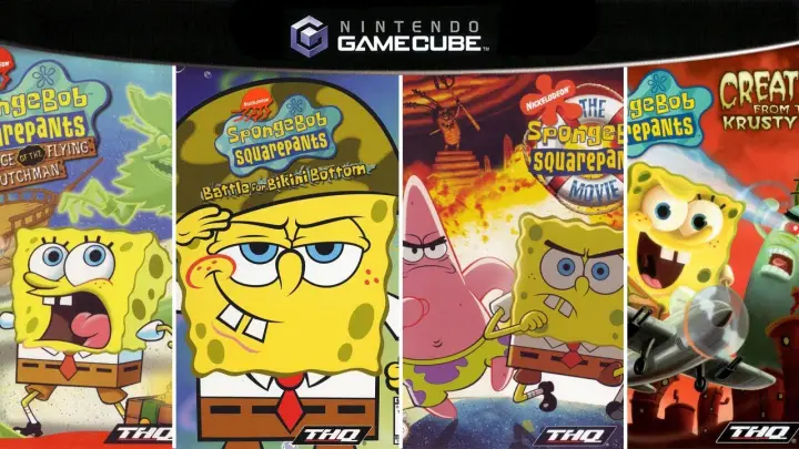 SpongeBob SquarePants Games on Gamecube