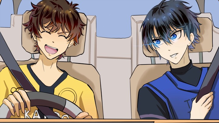 [Blue Reed/Blue Prison Handwritten] Akina Mountain Car God