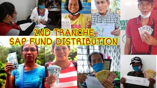 2ND tranche distribution ng SAP Fund nagsimula na