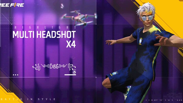 freefire 4x headhsots