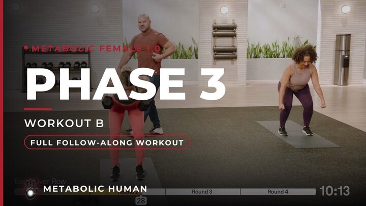 15-MIN Fat Burn Workout for Women 女性全身燃脂跟练 | Metabolic Female 1.0 - Phase 3 Workout B