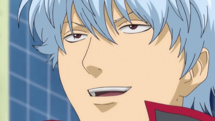 Gintama - Nói rằng rưới nước tương lên bánh flan thì vị giống nhum biển, nhưng khi rưới nước tương l