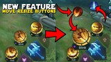 NEW FEATURE! CUSTOMIZED CONTROLS/BUTTONS MOVE AND RESIZE BUTTONS! | MLBB NEW UPCOMING UPDATE