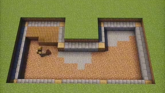 Minecraft building Starter house
