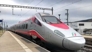 High speed trains near Bern and Kiesen at 160kph+