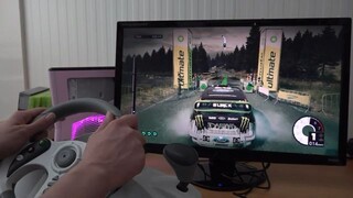Incredible Racing Simulator FUN .. Madcatz Wheel Xbox 360 Testing