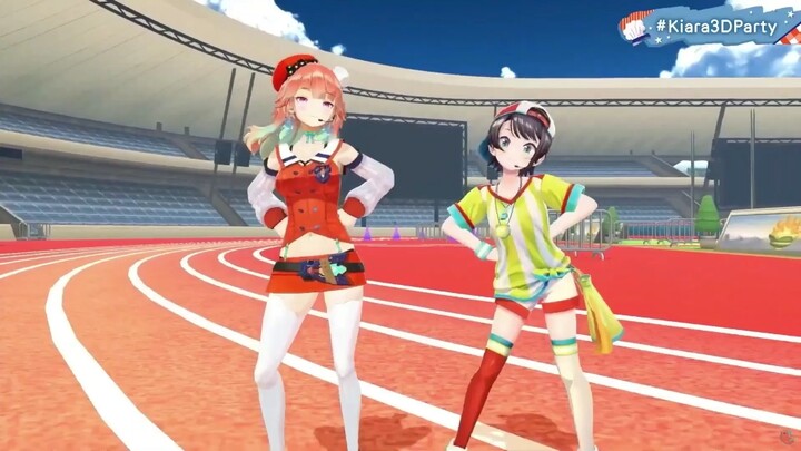 【Ozora Suba×Kiara】 Turkey and Duck classic remake Suba Dance