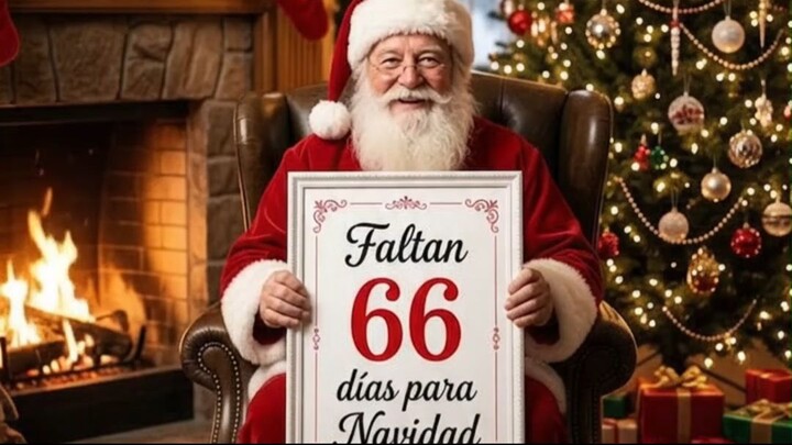 Faltan 66 días para Navidad 🎄✨ | Santa Claus Informa
