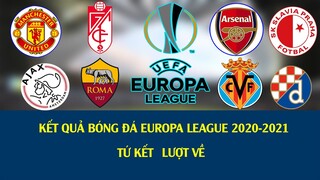 Kết quả bóng đá tứ kết lượt về Europa league 2020-2021