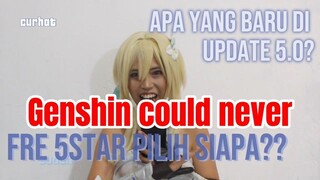 [CURHAT] RECOS COSPLAN LAMA SEKALIAN GACHA DI PATCH 5.0! AMBIL SIAPA YA 5 STAR GRATISANNYA?!?