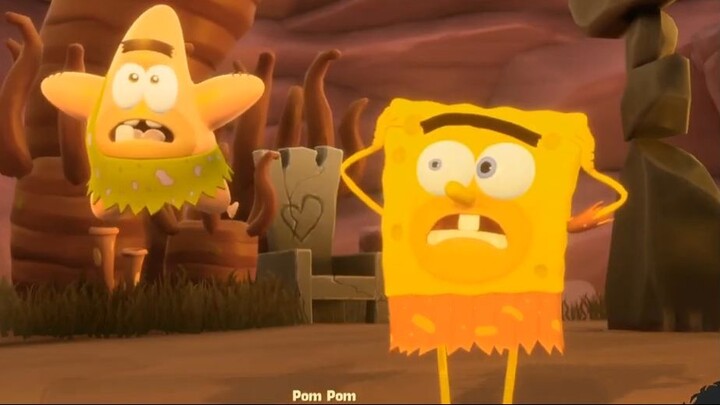 Primitive Sponge - Spongebob Squarepants The Cosmic Shake Indonesia #5