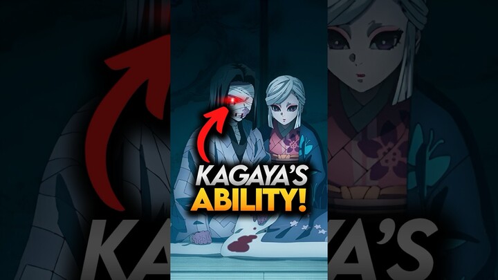 Kagaya’s Ability Helped Demon Slayer to Kill Muzan! Demon Slayer Explained #shorts