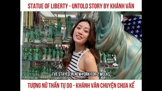 Khánh Vân và tượng nữ thần tự do chuyện chưa kể - Statue of Liberty in New York
