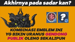 BONGKAR RAHASIA, Combo Emblem Uranus PALING SEIMBANG. Lagi Laku bener dipake