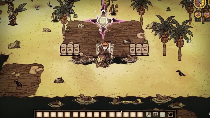 Don't Starve: How to Handle Monkey Island with Elegance