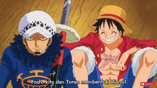 EPIC MOMENT! TERBENTUKNYA ALIANSI LUFFY  DAN LAW