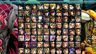 [MUGEN] 2023 ตัวละครตัวน้อย "JOJO" เวอร์ชัน V6 ล่าสุดรวมการดาวน์โหลดการแชร์