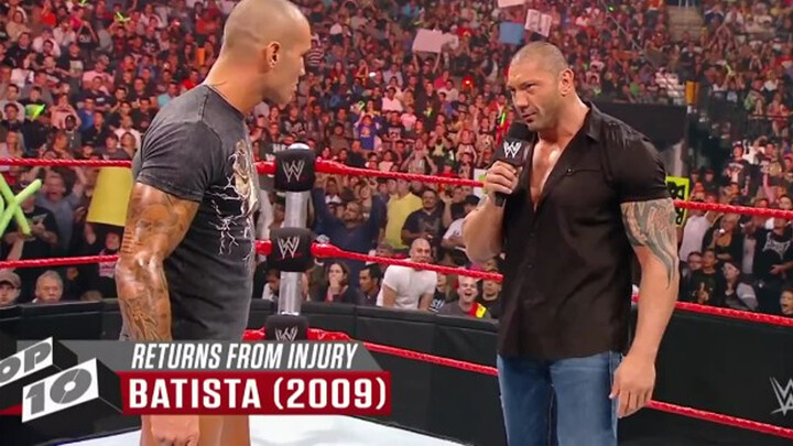 Thời khắc 10 siêu sao chấn thương WWE quay trở lại