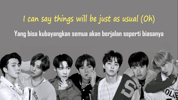 EXO - Just as Usual (지켜줄게) | LIRIK TERJEMAHAN INDONESIA