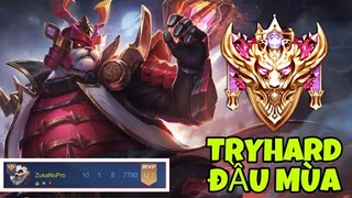 TOP 1 Zuka | ZukaNoPro Tryhard Tại Rank Thách Đấu Đầu Mùa 18 Cực Cưng - Liên Quân Mobile