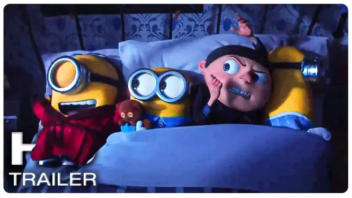 Scared Minions Sleeps With Gru Scene | MINIONS 2 THE RISE OF GRU (NEW 2022) Movie CLIP HD