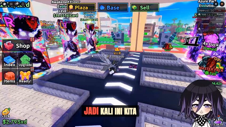 Berburu kartu evo tersulit di Roblox Unknown Awakened Evolution