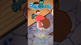 🧟El BEBÉ MUTANTE | Doraemon #shorts  😂