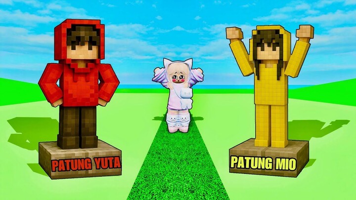 Yuta, Mio Dan Baby Celine, Buat Patung Diri Sendiri  ROBLOX