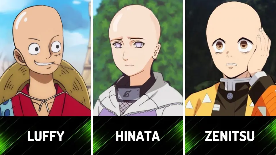 Most Popular Anime Characters Become Bald - Bilibili